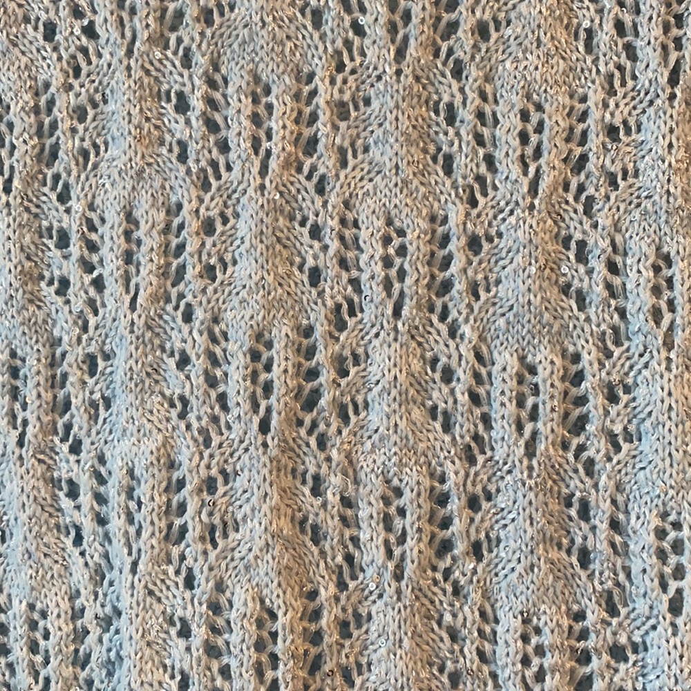 Preswick & Moore PM Crochet Sweater w/Sparkle - Picture 6 of 9